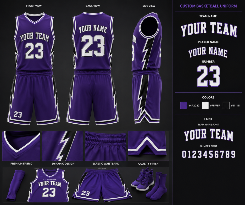 Basketball uniform